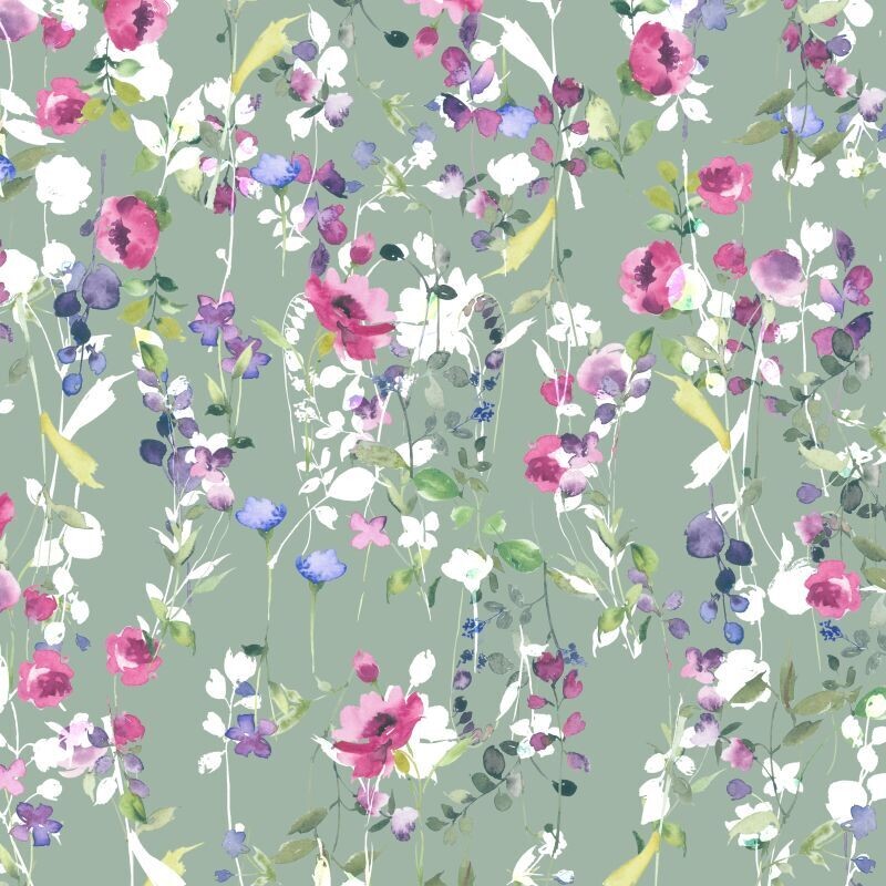 Canvas  digital floral