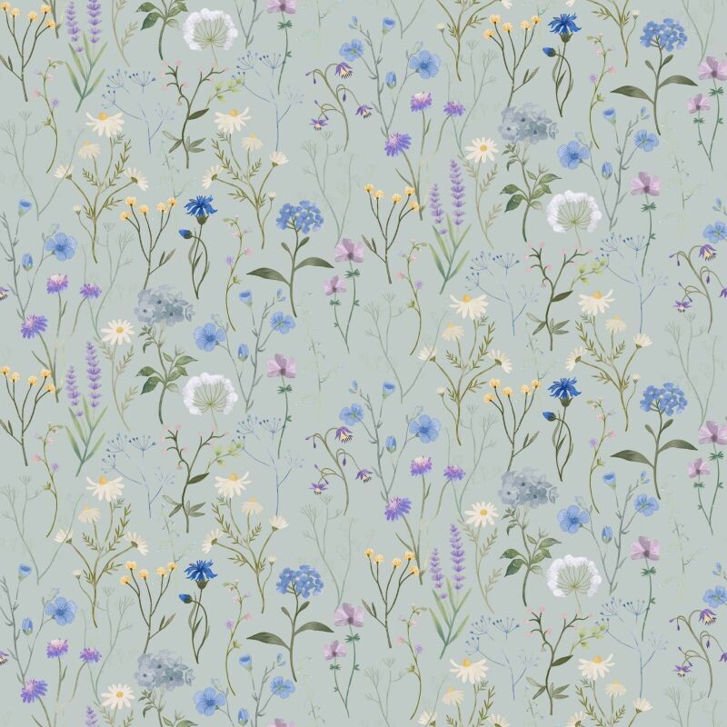 Canvas  digital floral