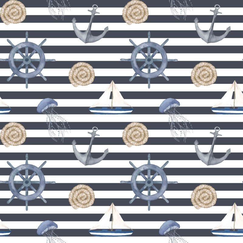 Canvas  digital Sail away maritim