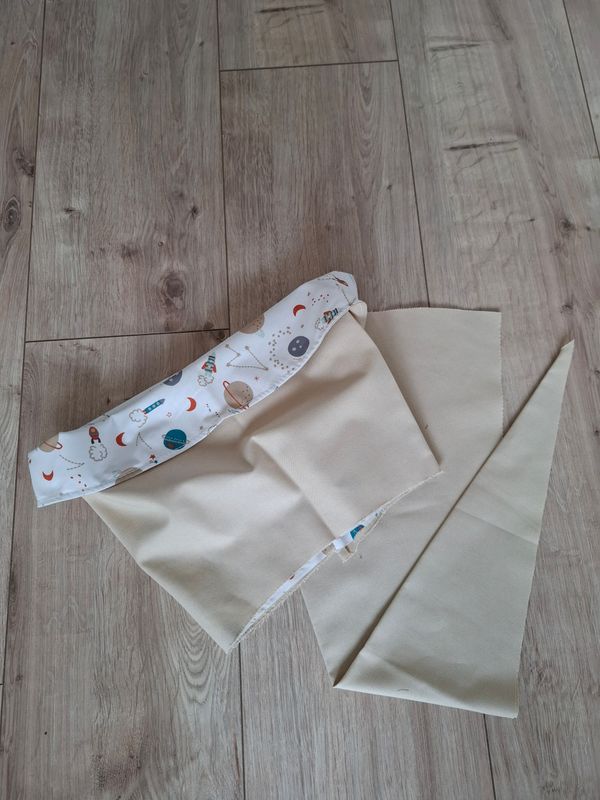 Weltraum Schultüte beige mit Wunschmotiv personalisierbar