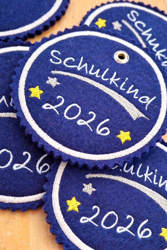 Filzanhänger "Schulkind"