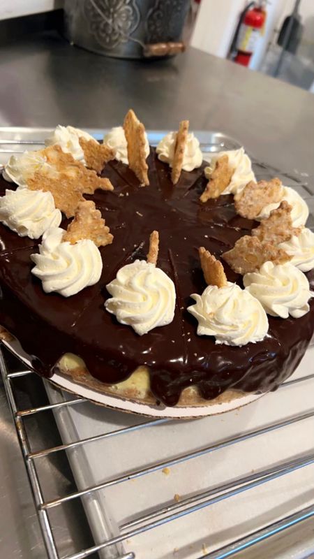 Cannoli Cheesecake - whole