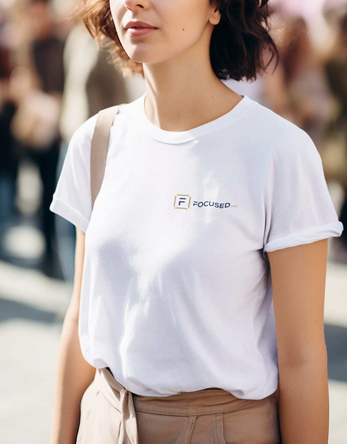 Unisex Cotton Logo T-Shirt