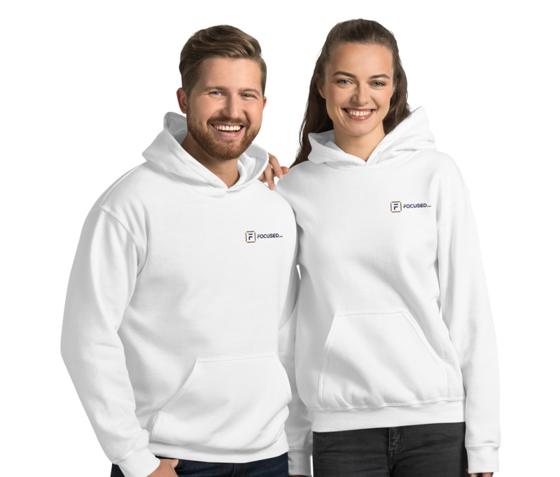 Embroidered Unisex Hoodie