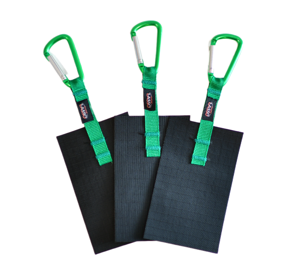 Green and Black Phone Lasso Patches