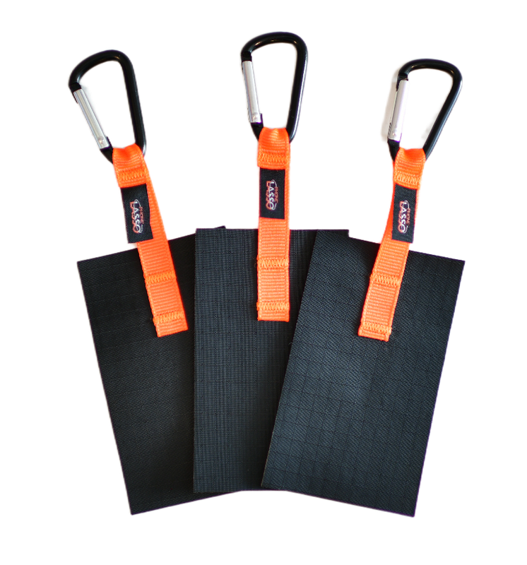 Pumpkin Orange and Black Phone Lasso Kit 3-Pack