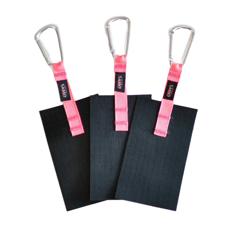 Pink and Black Phone Lasso Patches