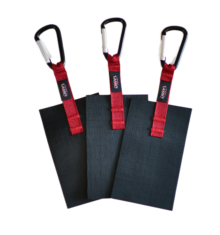 Deep Red and Black Phone Lasso Kit 3-Pack