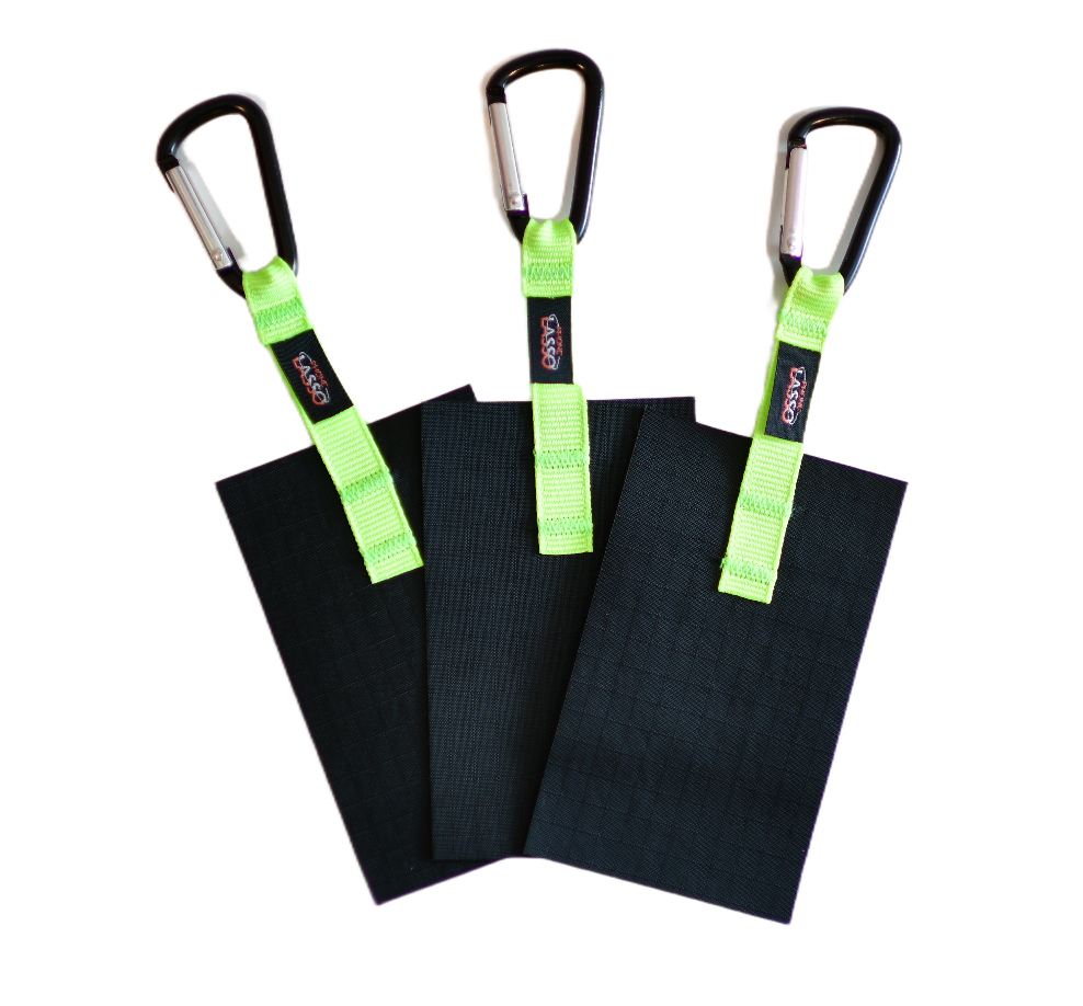 Neon Green and Black Phone Lasso Patches