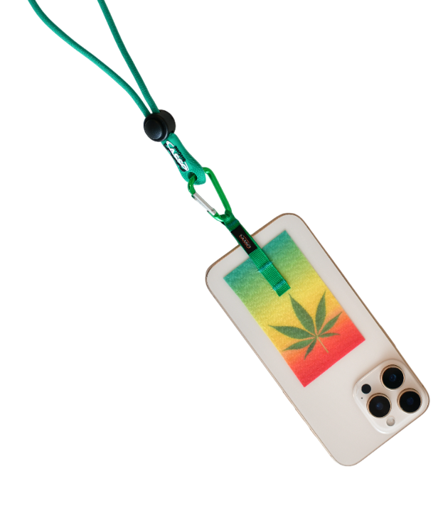 Phone Lasso Smoker's Leaf Colorful
