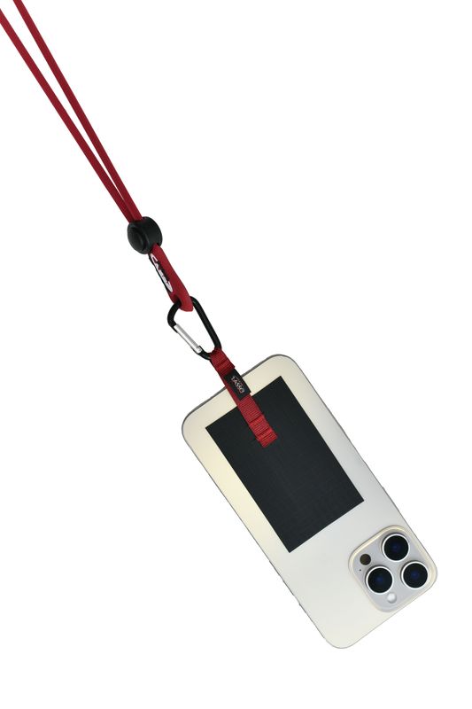 Deep Red and Black Phone Lasso Kit 3-Pack