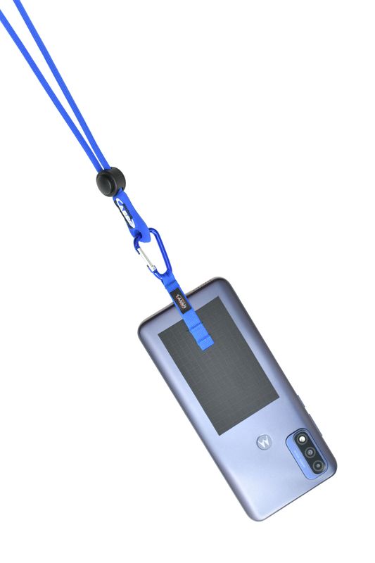 Electric Blue and Black Phone Lasso Patches 3-Pack