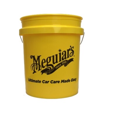 Megiuar's seau 19 litre, jaune, pour Grit-Guard
