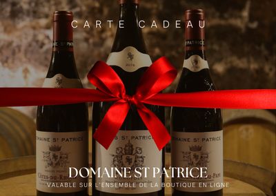 Carte Cadeau Domaine St Patrice