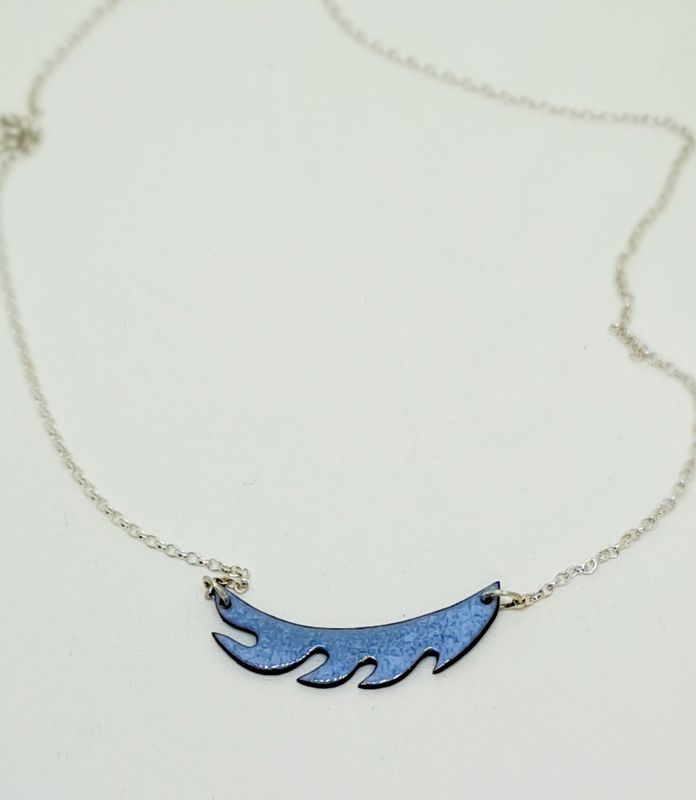 ENAMELLED REVERSIBLE LEAF