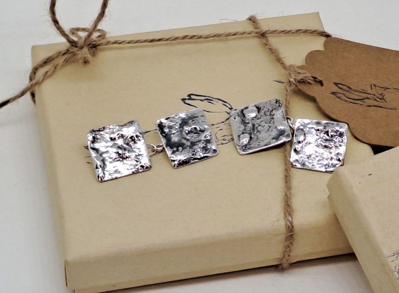 RETICULATED CUFFLINKS
