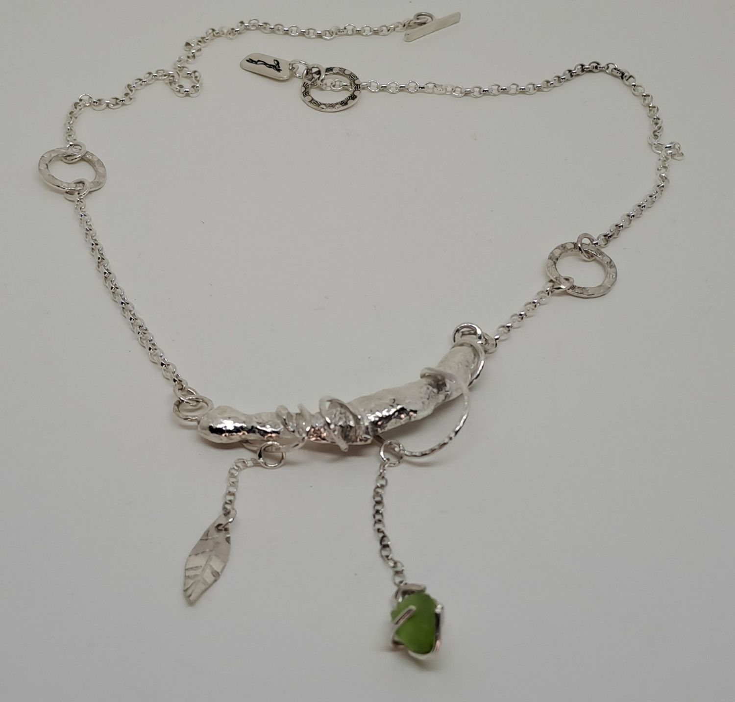 PERIDOT TWIG NECKLACE