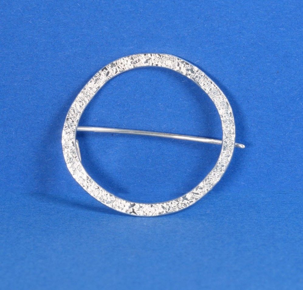 SILK BROOCH