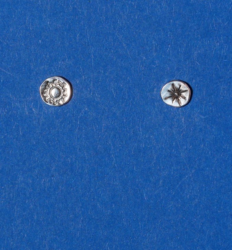 SUN AND STAR STUDS