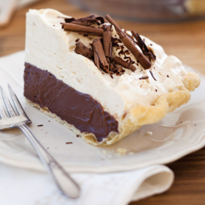 6&quot; (OR) 9&quot; Belgian Chocolate Cream Pie