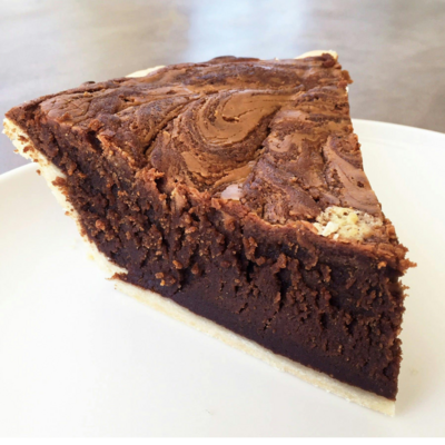 6&quot; (OR) 9&quot; Chocolate-Peanut Butter Chess Pie