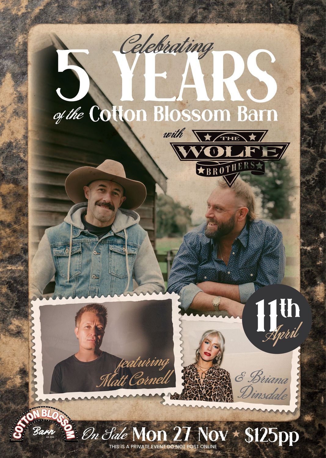 COMPLIMENTARY CONCERT TICKET - SATURDAY 11 APRIL COMPLIMENTARY CONCERT TICKET - SATURDAY 11 APRIL