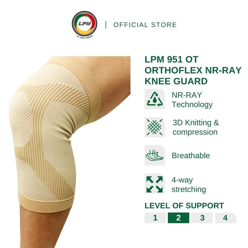 LPM ORTHOFLEX 3D KNEE GUARD