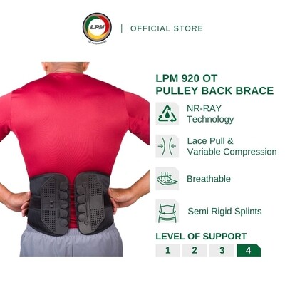 LPM ORTHOFLEX PULLEY BACK BRACE
