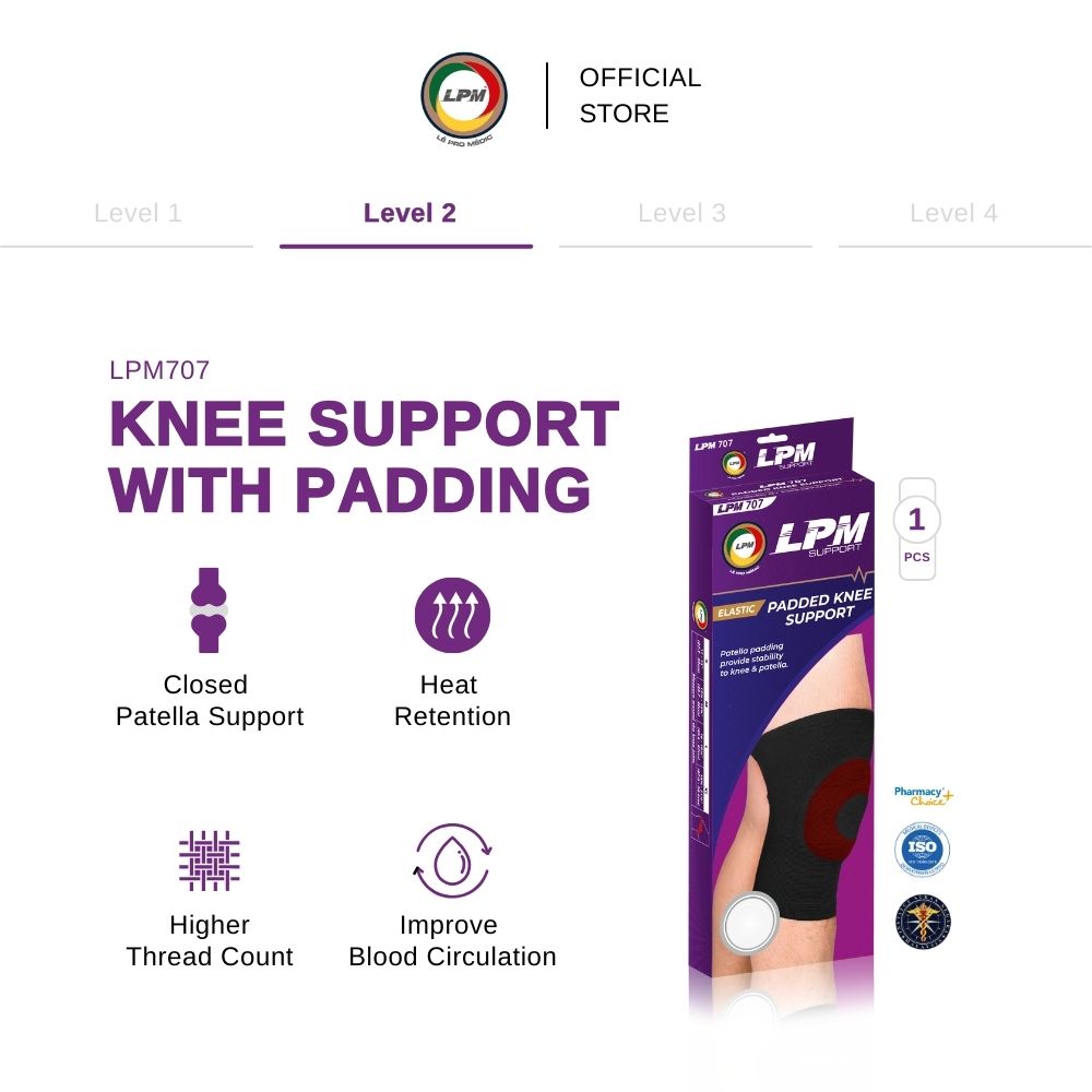 LPM STANDARD KNEE SUPPORT PADDED