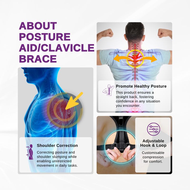 LPM POSTURE AID/CLAVICLE BRACE