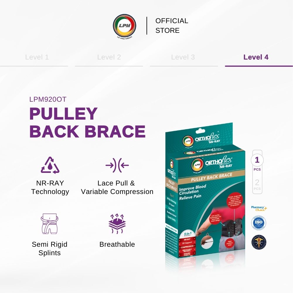 LPM ORTHOFLEX PULLEY BACK BRACE