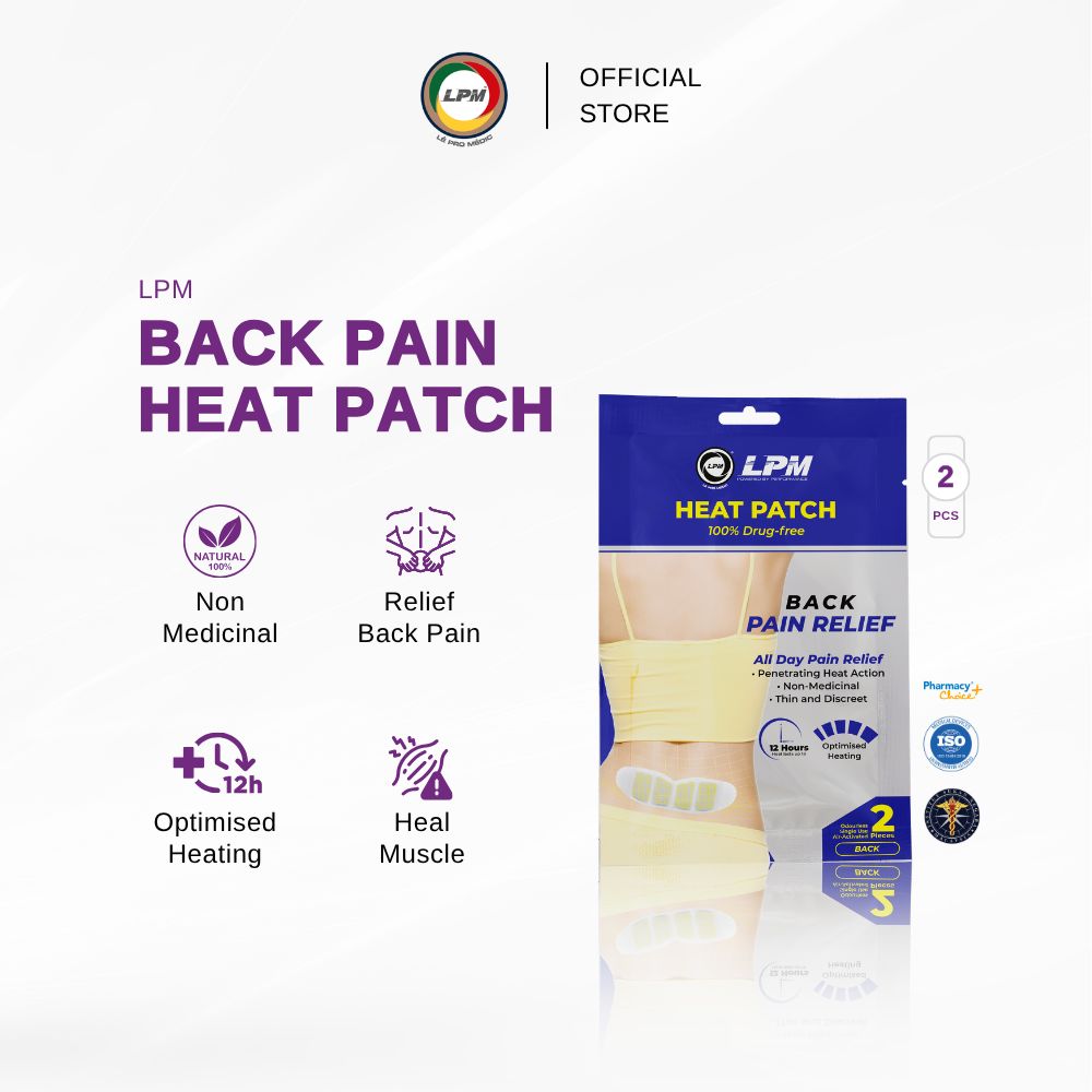 BACK PAIN HEAT PATCH