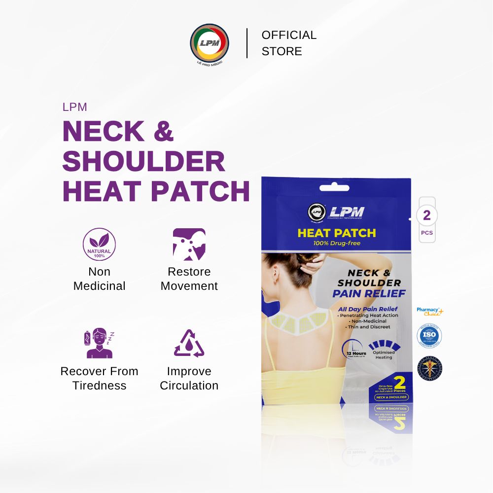 NECK &amp; SHOULDER HEAT PATCH