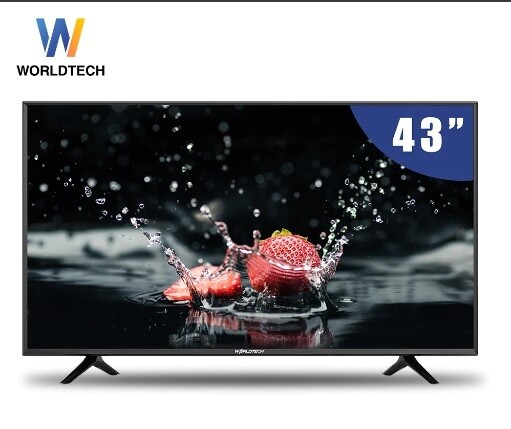 Worldtech Full HD LED TV Digital TV 43 inches