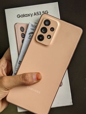 Samsung A53 Peach
