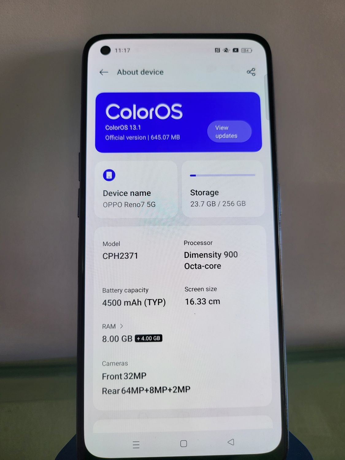 OPPO RENO 7 5G