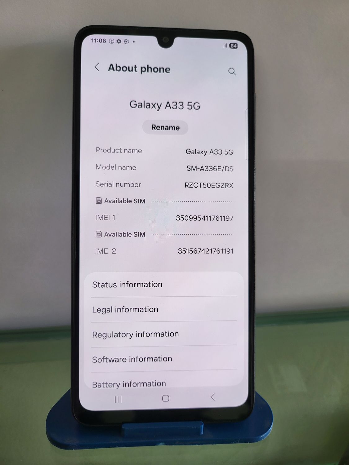 SAMSUNG A33 5G