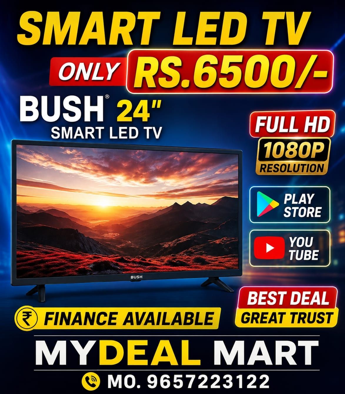 BUSH 24" LED TV