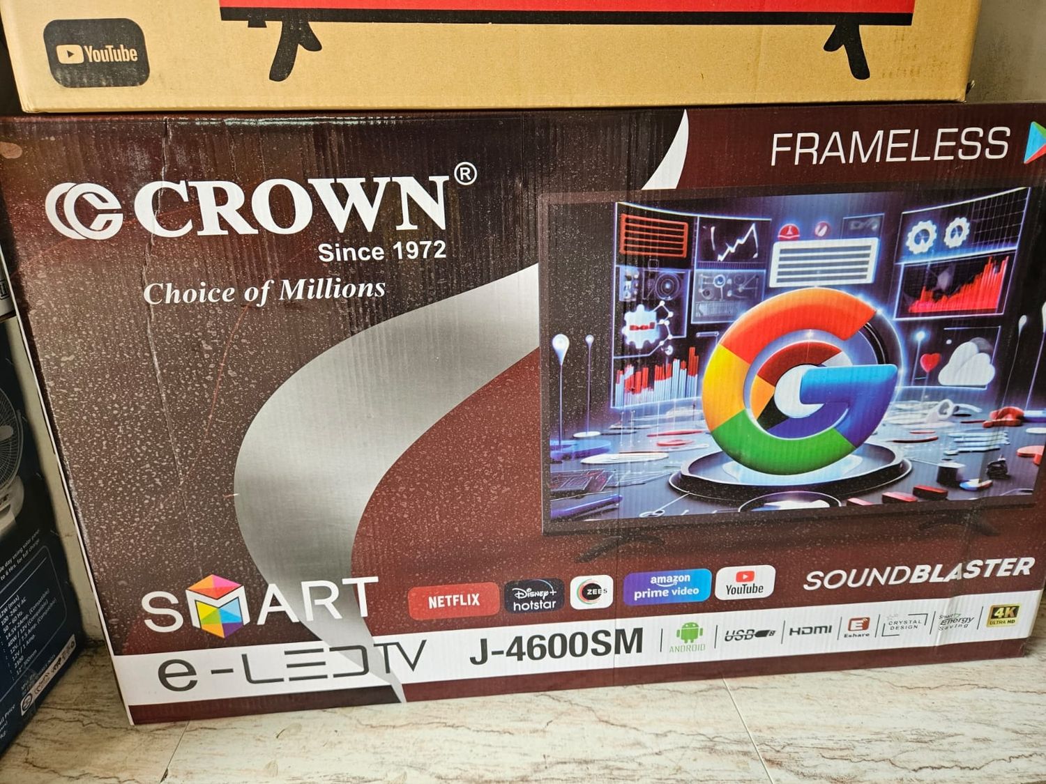 CROWN 43" LED TV