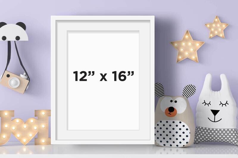 Ready to Order your 12&quot;x16&quot; Name Frame?