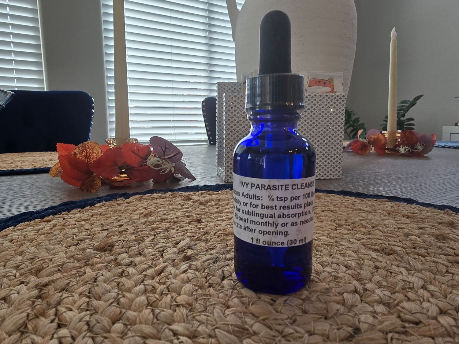 &quot;Bluszcz&quot; ivermect na pasożyty naturalny suplement 1oz- 30ml