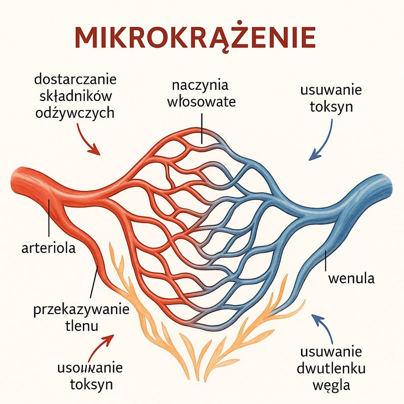 Mikrokrążenie i Rola Detoksyfikacji w Procesach Samoleczenia -Mini Ebook