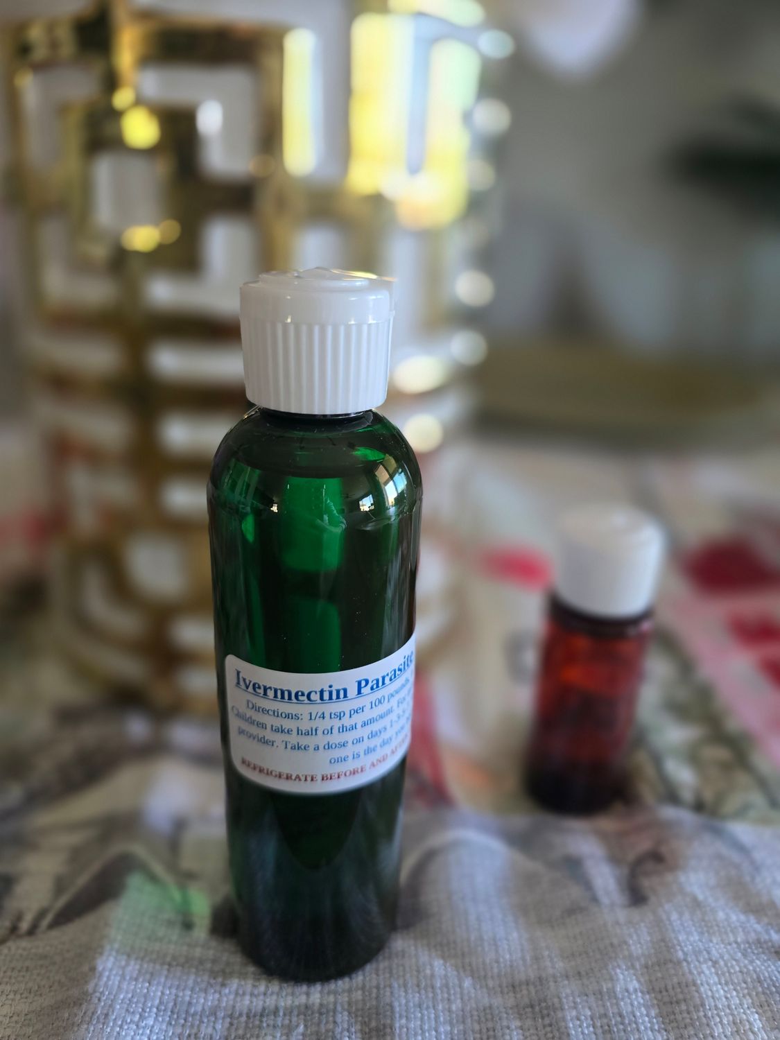 Ivermektyna na pasożyty (120ml)- duza butelka