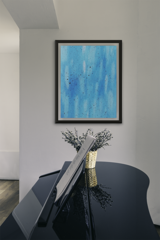 Blue drip