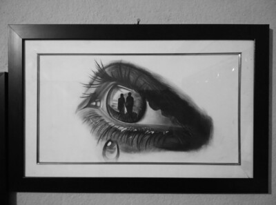 Hyper Realistic Eye Pencil Sketch | by Dasharath Bhatt