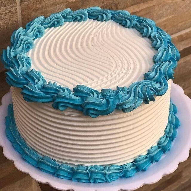 Butter iced Cake