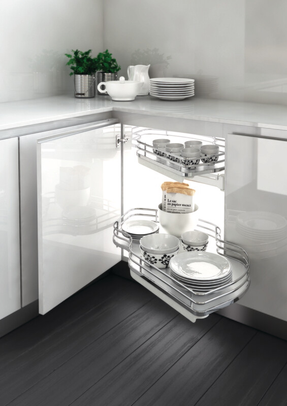 Dynamic Combi Pull Out Shelves Chrome