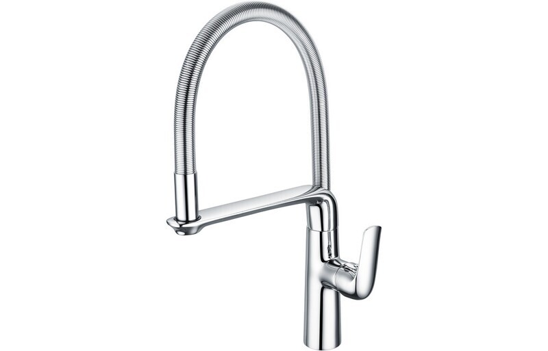 Mastercraft Professional Single Lever Spray Mixer Tap with Pull-out - Chrome