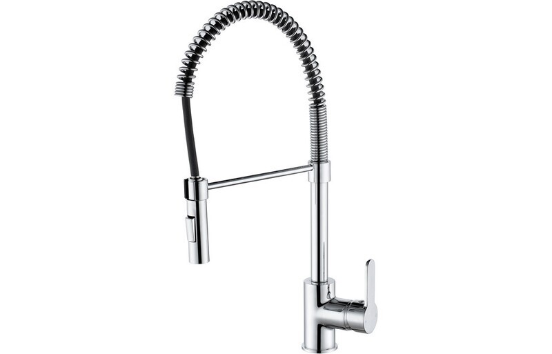 Mastercraft Professional Single Lever Spray Mixer Tap - Chrome