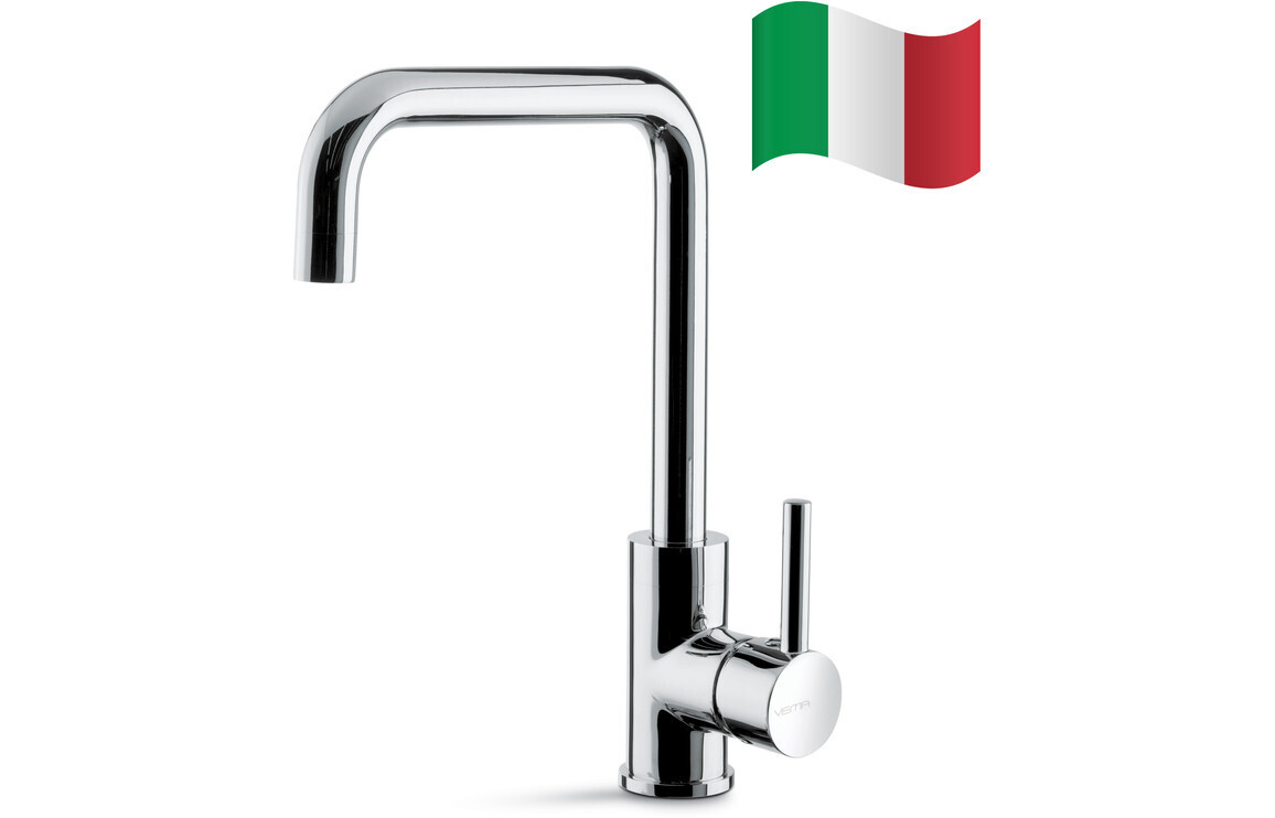 Mastercraft+ Riace Single Lever U-Shaped Mixer Tap - Chrome